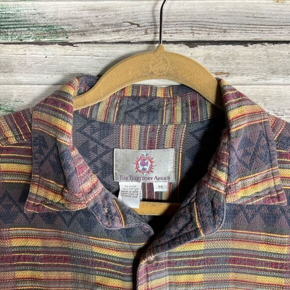 Vintage Aztec Print Northwest Territory Shirt - Picture 4 of 6